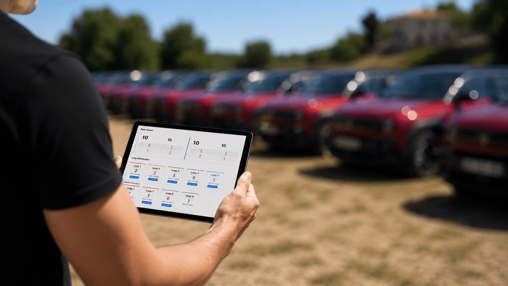 Application WIZ'Us de pilotage et de suivi en temps réel d'un événement automobile