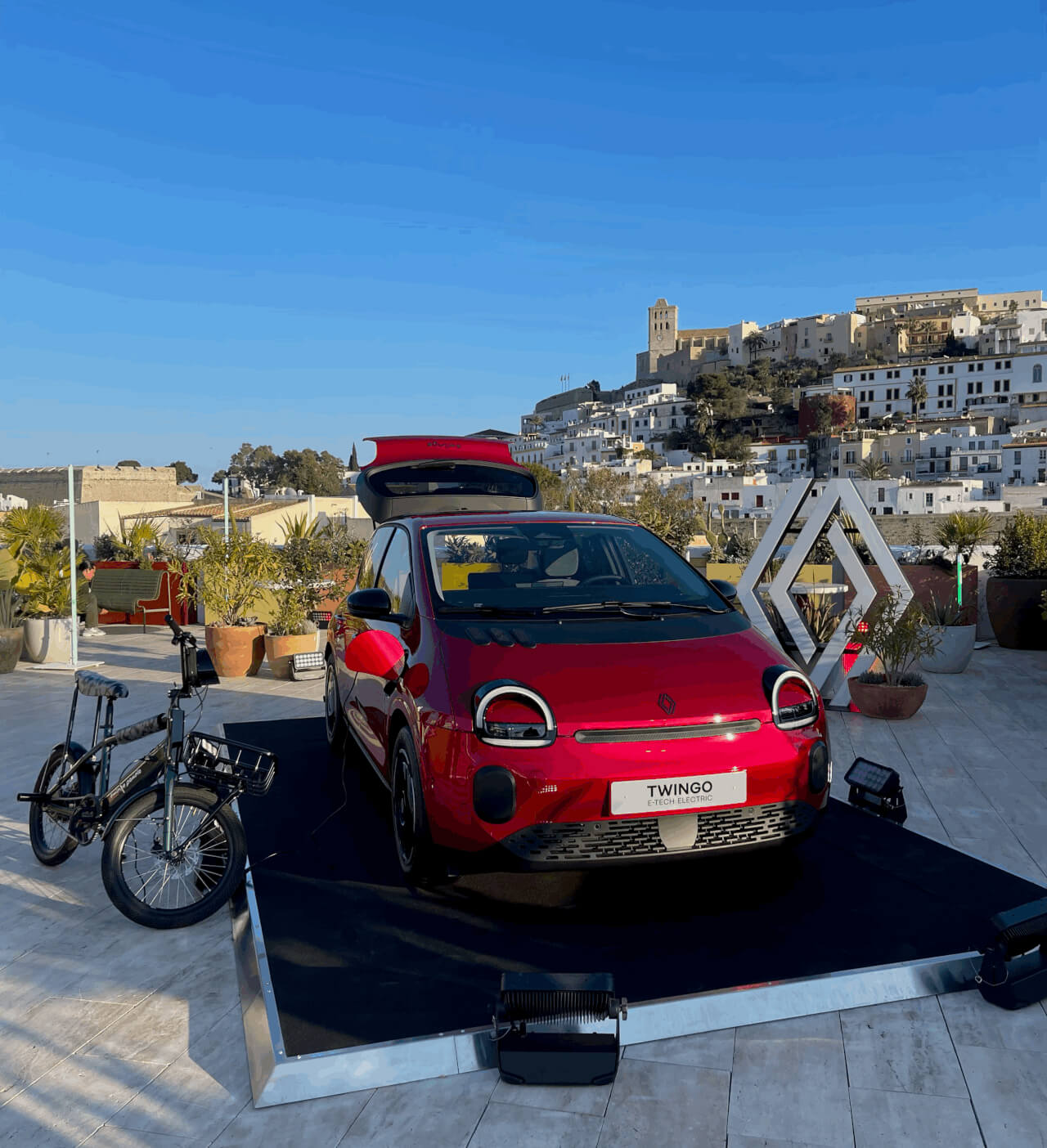 Renault Twingo lors d’un événement automobile WIZ'Us